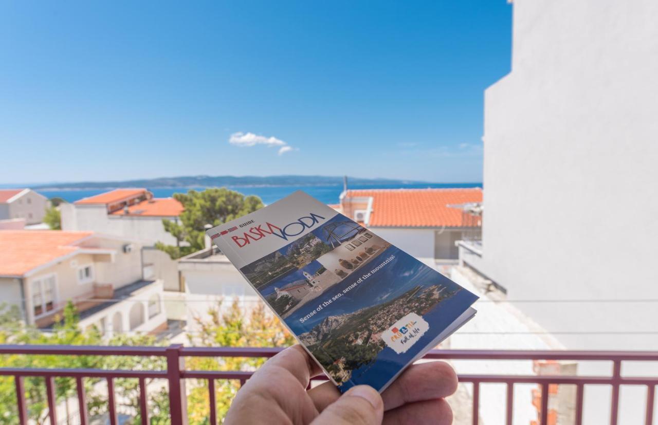 Apartmani Franko Baška Voda Kültér fotó
