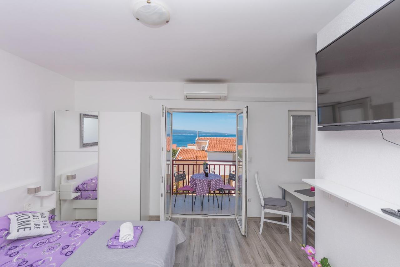 Apartmani Franko Baška Voda Kültér fotó