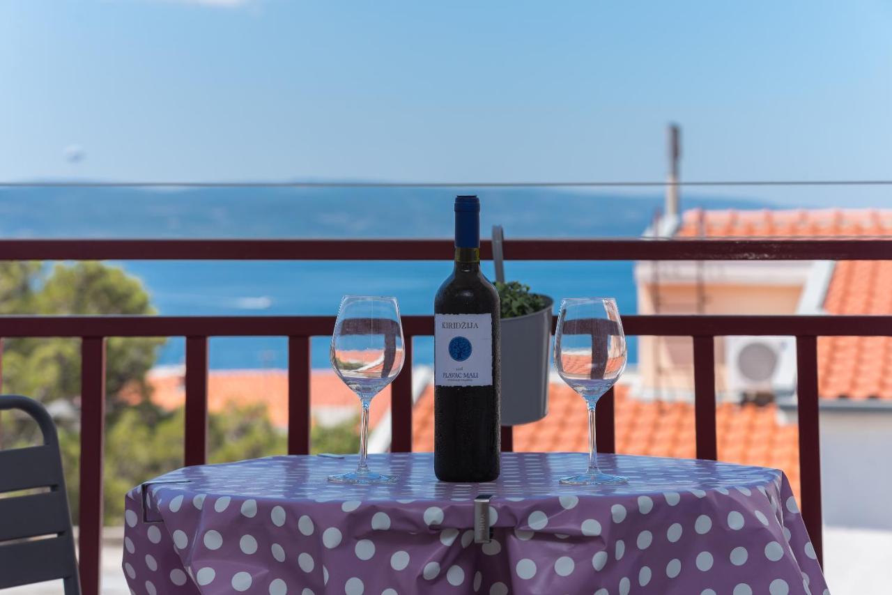 Apartmani Franko Baška Voda Kültér fotó