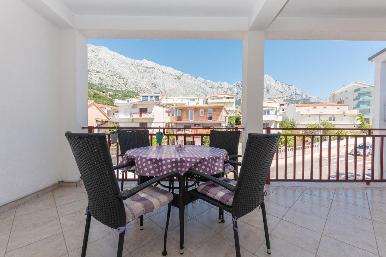 Apartmani Franko Baška Voda Kültér fotó