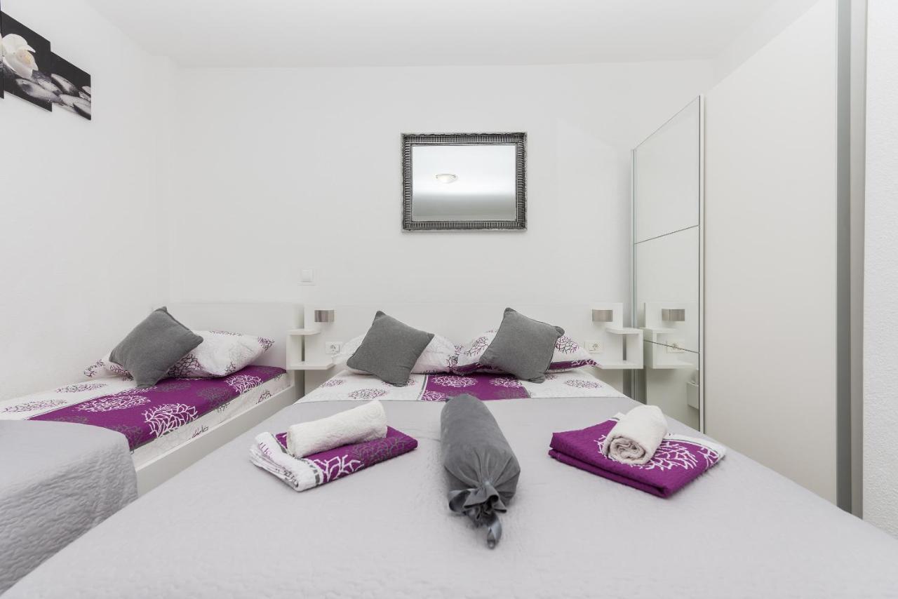 Apartmani Franko Baška Voda Kültér fotó