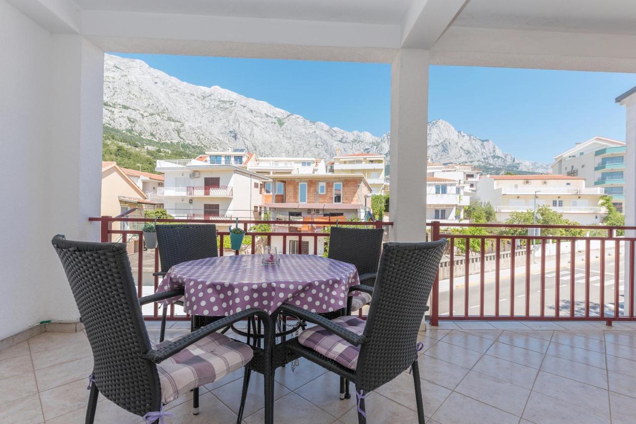 Apartmani Franko Baška Voda Kültér fotó