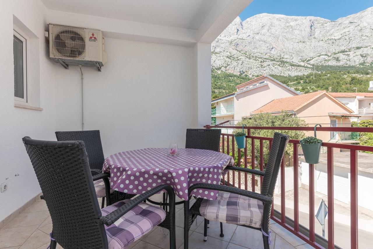 Apartmani Franko Baška Voda Kültér fotó