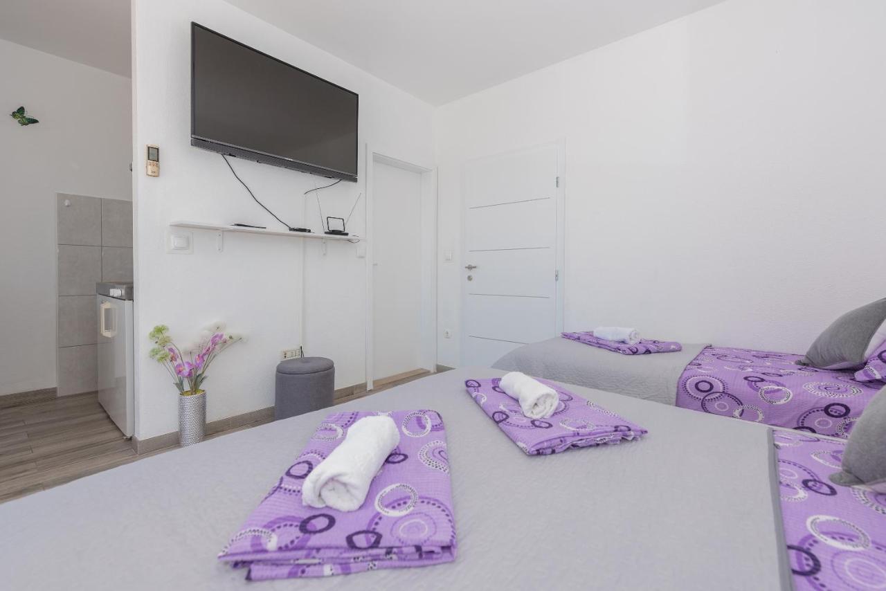 Apartmani Franko Baška Voda Kültér fotó