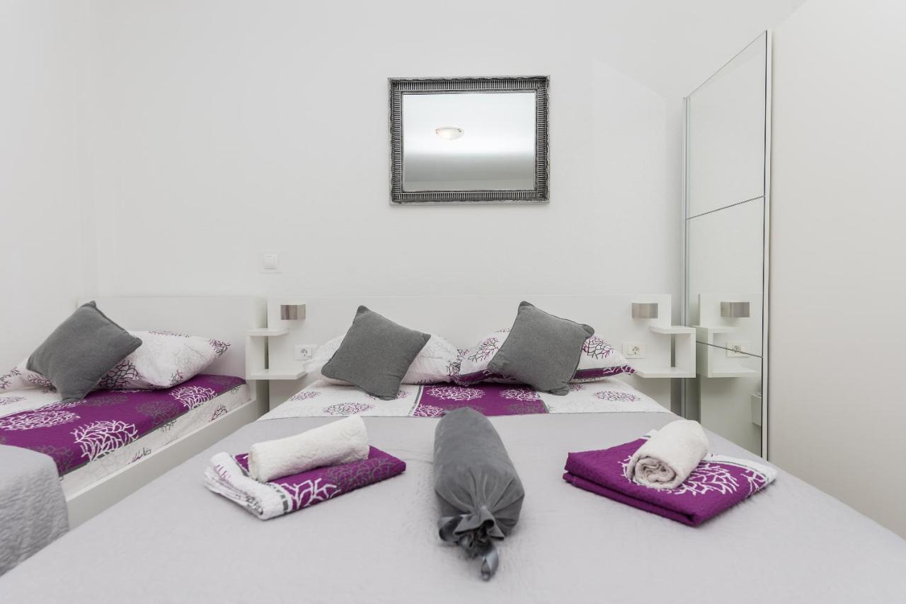 Apartmani Franko Baška Voda Kültér fotó